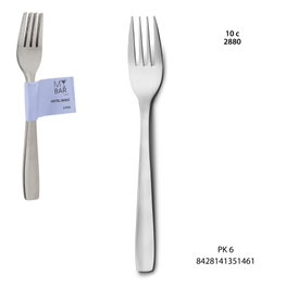 My Bar Set de 24 Tenedores para Postre Hotel Basic 18/0