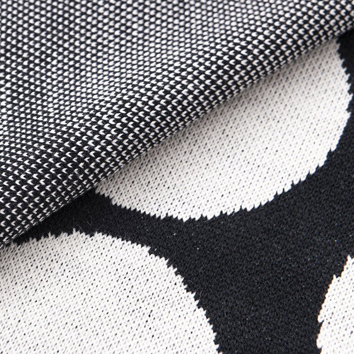 Cubrecamas Benetton Negro 140 x 190 cm Topos