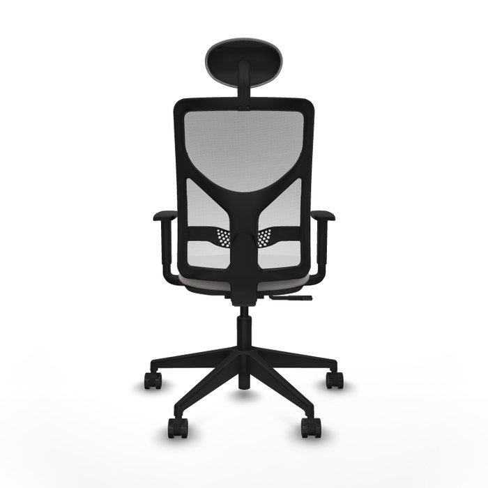 PIQUERAS Y CRESPO Silla de oficina Motilla Blanca con Mecanismo Sincro PIQUERAS Y CRESPO Silla de oficina Motilla Blanca con Mecanismo Sincro