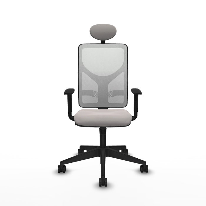PIQUERAS Y CRESPO Silla de oficina Motilla Blanca con Mecanismo Sincro PIQUERAS Y CRESPO Silla de oficina Motilla Blanca con Mecanismo Sincro