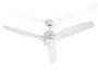Argon Ventilador de Techo con Luz, 3 Aspas, Blanco, 40W, Motor DC, Mando a Distancia, 116x45x116 cm