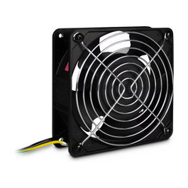 Inter-Tech SWFAN Ventilador de Refrigeración 19" 120mm 230V Negro