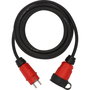 Brennenstuhl Cable de Extensión Professional de 10 m, Negro