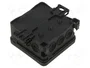 SIMET FASTBOX Caja de conexiones empotrada 75x75x40mm negra