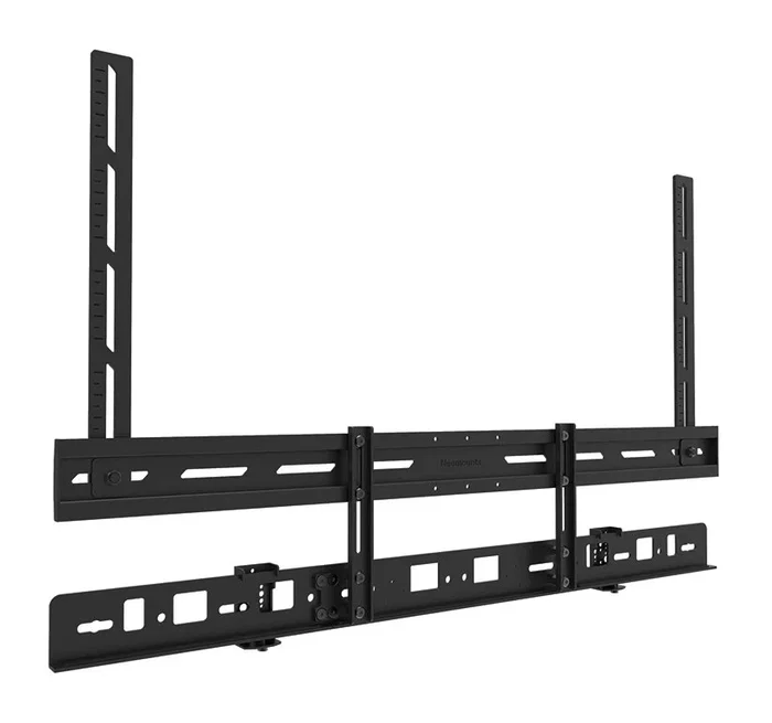 Neomounts AV30-500BL Kit de Barra de Videoconferencia Universal, Soporte VESA para Pantallas 43" a 110" y hasta 10 kg, Compatible con Logitech Rally, Poly, Bose, Neat, Jabra