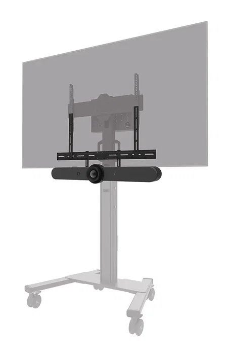 Neomounts AV30-500BL Kit de Barra de Videoconferencia Universal, Soporte VESA para Pantallas 43" a 110" y hasta 10 kg, Compatible con Logitech Rally, Poly, Bose, Neat, Jabra