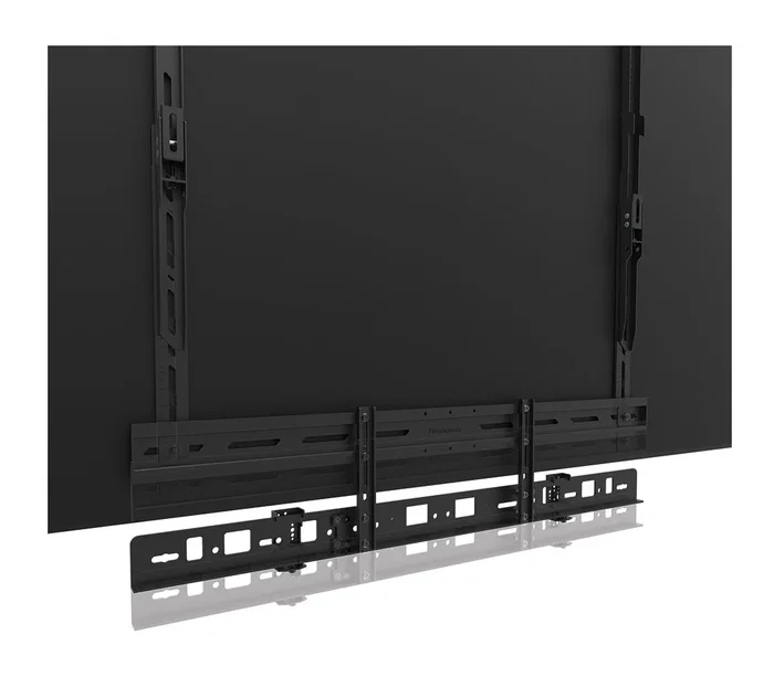 Neomounts AV30-500BL Kit de Barra de Videoconferencia Universal, Soporte VESA para Pantallas 43" a 110" y hasta 10 kg, Compatible con Logitech Rally, Poly, Bose, Neat, Jabra
