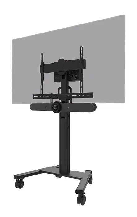 Neomounts AV30-500BL Kit de Barra de Videoconferencia Universal, Soporte VESA para Pantallas 43" a 110" y hasta 10 kg, Compatible con Logitech Rally, Poly, Bose, Neat, Jabra