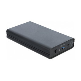 DeLOCK Caja externa para SATA HDD 3.5 pulg. USB 3.1 Gen 1 Negro