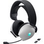 Alienware AW725H Auriculares Gaming Inalámbricos Tri-Mode, Dolby Atmos, 75h Autonomía, RGB, Micrófono con ANC, Lunar Light