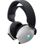 Alienware AW725H Auriculares Gaming Inalámbricos Tri-Mode, Dolby Atmos, 75h Autonomía, RGB, Micrófono con ANC, Lunar Light