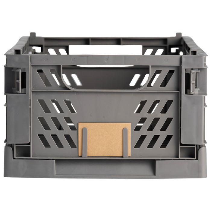 Day Caja Plegable 50X33 Dark Grey Almacenaje Apilable 27.6L Carga 45kg