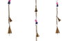 DKD Home Decor Decoracion Colgante Multicolor Metal Acrilico 2 x 71 x 25 cm (6 Unidades)