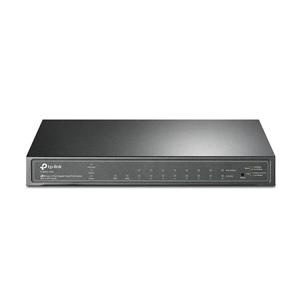TP-Link TL-SG2210P Smart Switch Gigabit PoE con 8 Puertos y 2 Ranuras SFP TP-Link TL-SG2210P Smart Switch Gigabit PoE con 8 Puertos y 2 Ranuras SFP