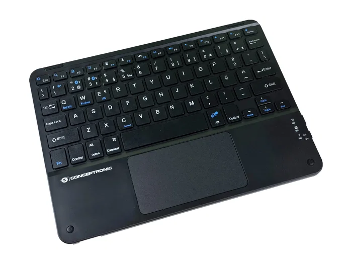 Conceptronic Teclado mini bluetooth 10 pulgadas con touchpad Tobin01PT portugués