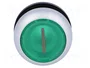 Eaton M22-DL-G-X1 Interruptor pulsador verde plano