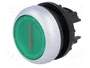 Eaton M22-DL-G-X1 Interruptor pulsador verde plano