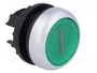 Eaton M22-DL-G-X1 Interruptor pulsador verde plano