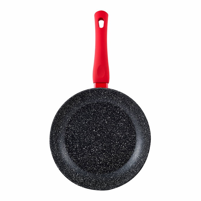 San Ignacio Toledo Sartén de Aluminio Forjado de 24 cm, Rojo