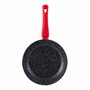 San Ignacio Toledo Sartén de Aluminio Forjado de 24 cm, Rojo