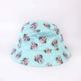 Disney Gorro de Pescador para Niños Minnie Mouse, Talla 52 cm, 100% Algodón, Color Turquesa, Edad Recomendada 1-8 Años