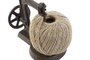 DKD Home Decor Set de 2 Portarrollos de Hierro Colado y Cuerda, 17x10x15 cm