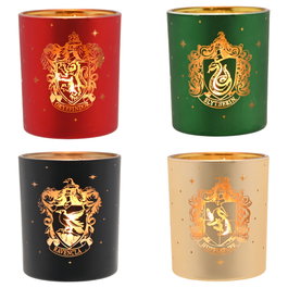 WIDDOP & CO Set de 4 portavelas Casas Hogwarts Harry Potter
