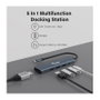Equip Adaptador USB-C a HDMI, USB 3.0, PD, 4K@30Hz, Cable 0.15m Gris