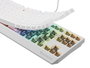 Genesis Thor 230 TKL Teclado Mecánico Blanco RGB Outemu Brown Layout Polaco