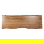 Mesa Comedor Natural Madera de Acacia 280 X 100 X 76 cm