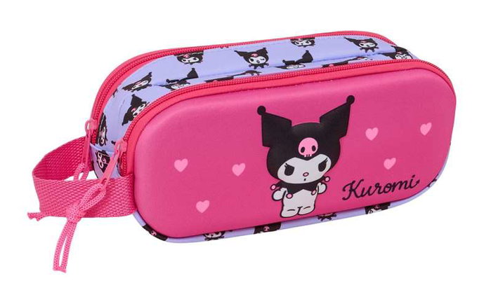 Safta Portatodo Doble 3D Kuromi Safta Portatodo Doble 3D Kuromi