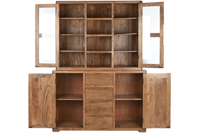 DKD Home Decor Vitrina Marron 45 x 180 x 140 cm