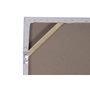 DKD Home Decor Cuadro Lienzo Flor 3D Blanco 120x120 cm