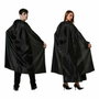 Capa Larga Negra Unisex de 130 cm para Disfraz de Vampiro