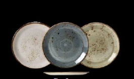 CRAFT Plato Coupé Verde, Plato Llano de Vajilla, 28 cm