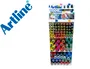 Artline Expositor Poster Marker 96 Unidades Colores Surtidos con 51 uds 2 mm, 33 uds 6 mm y 12 uds 12 mm