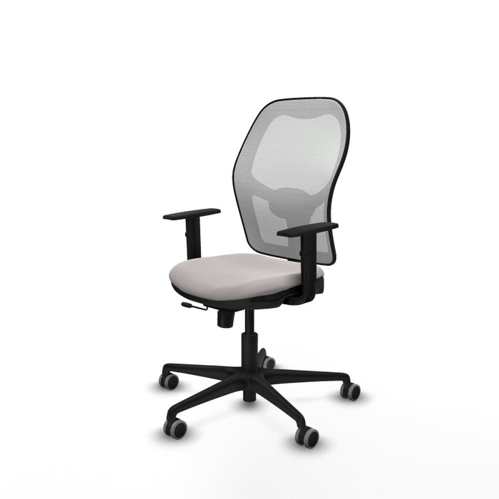 PIQUERAS Y CRESPO Silla de oficina Jorquera con mecanismo Sincro/Traslack en Blanco