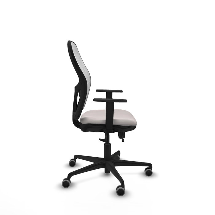 PIQUERAS Y CRESPO Silla de oficina Jorquera con mecanismo Sincro/Traslack en Blanco