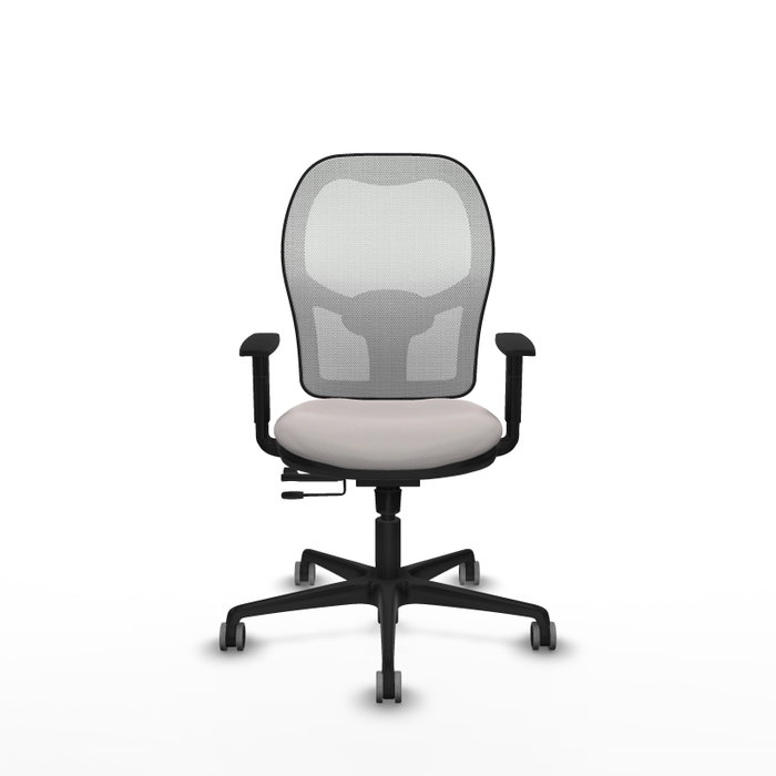 PIQUERAS Y CRESPO Silla de oficina Jorquera con mecanismo Sincro/Traslack en Blanco