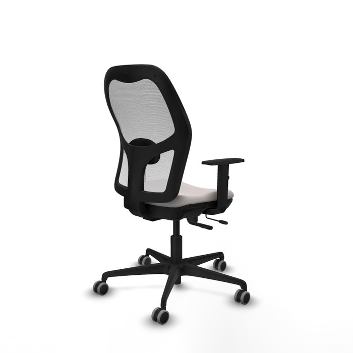 PIQUERAS Y CRESPO Silla de oficina Jorquera con mecanismo Sincro/Traslack en Blanco