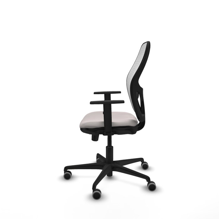 PIQUERAS Y CRESPO Silla de oficina Jorquera con mecanismo Sincro/Traslack en Blanco