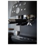 Smeg EGF03BLMEU Máquina Espresso Manual con Molinillo, 2.4L, Negro