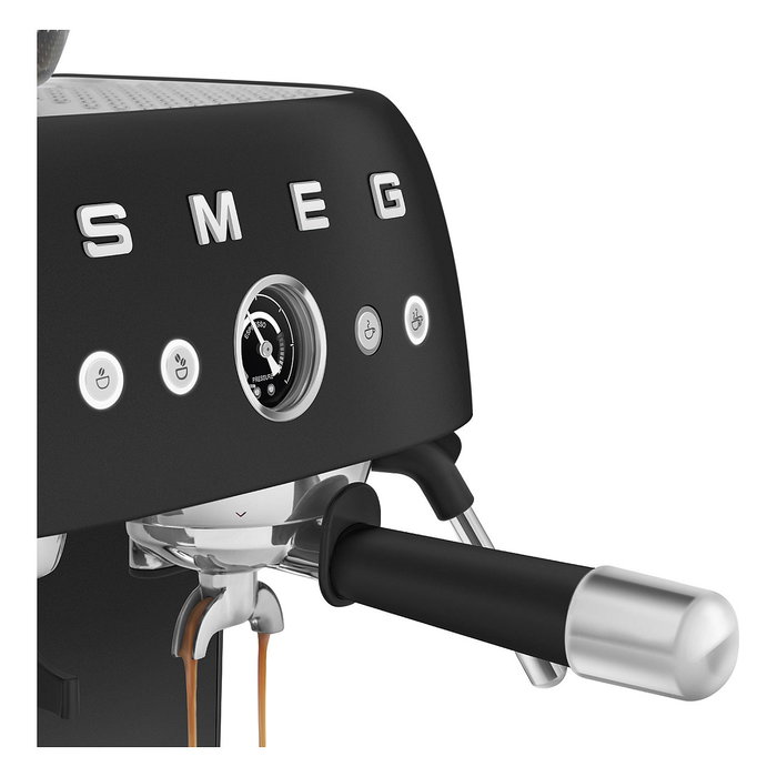 Smeg EGF03BLMEU Máquina Espresso Manual con Molinillo, 2.4L, Negro Smeg EGF03BLMEU Máquina Espresso Manual con Molinillo, 2.4L, Negro