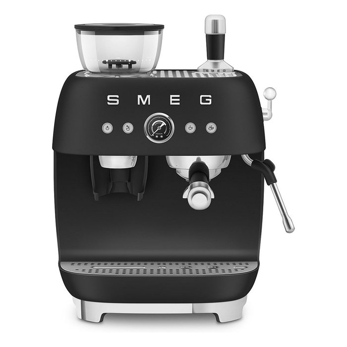 Smeg EGF03BLMEU Máquina Espresso Manual con Molinillo, 2.4L, Negro Smeg EGF03BLMEU Máquina Espresso Manual con Molinillo, 2.4L, Negro