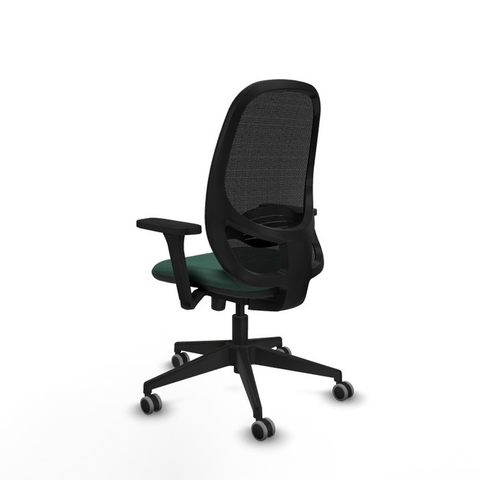 PIQUERAS Y CRESPO Silla de oficina Cilanco con mecanismo Sincro/Traslack, Verde botella y Negro PIQUERAS Y CRESPO Silla de oficina Cilanco con mecanismo Sincro/Traslack, Verde botella y Negro
