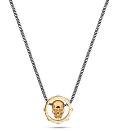 Police Vertex Necklace IPG Skull 70cm