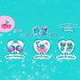 Magic Box Cherry Pets Puppy Twins Figura, Incluye 2 Gemelos Exclusivos, 18,9x20,5x6,7 cm