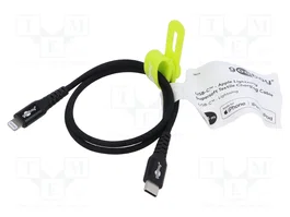 GOOBAY Cable USB 2.0 de Apple Lightning a USB C, 0,5m