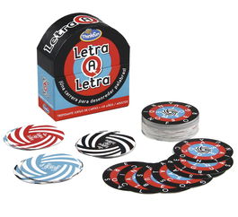 Think Fun Letra a Letra Juego de Cartas en Español +10 Años Ravensburger