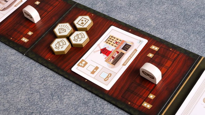 Tranjis Games sl Juego de Mesa Caper: Europe, Juego Estratégico Competitivo para 2 Jugadores, Duración 25-35 Minutos